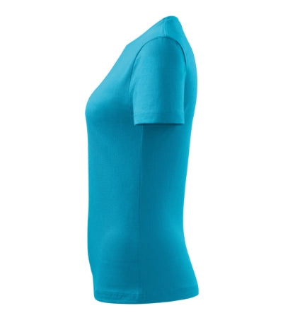 Damen-T-Shirt mit Schulwappen – Schlicht, bequem, hochwertig