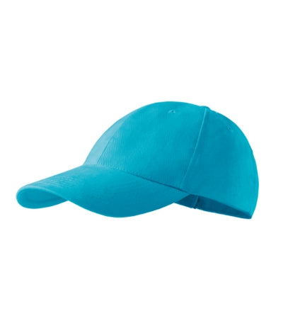 Unisex-Basecap mit Schulwappen – In Rot oder Türkisblau