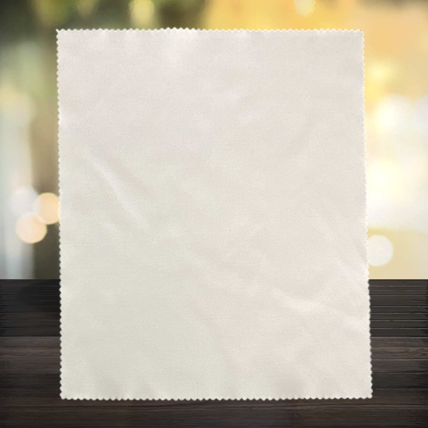 Brillenputztuch Größe 15 x 18 cm, einseitig bedruckt