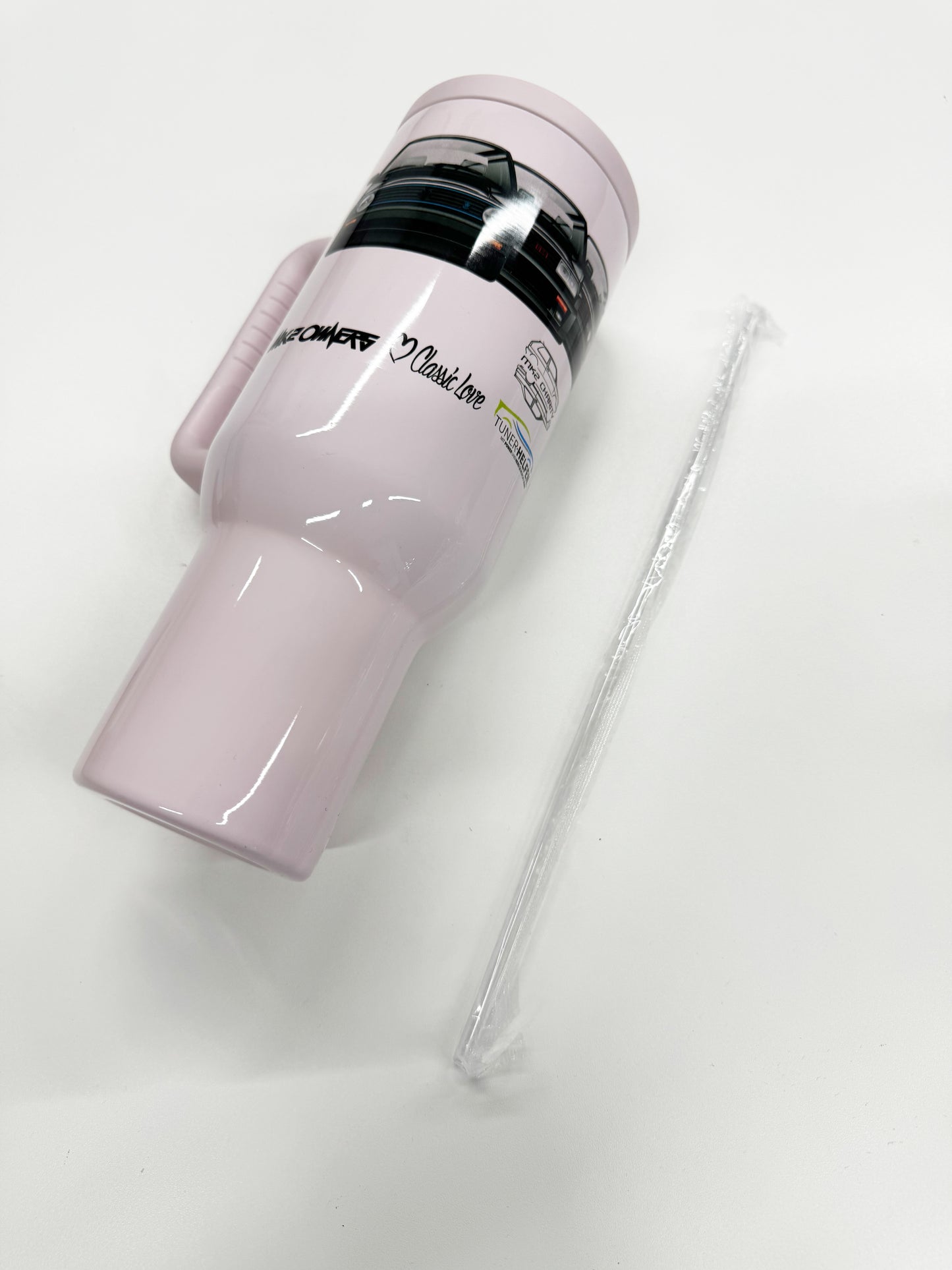 Thermobecher 1,2 Liter Rosa, Bedruckt
