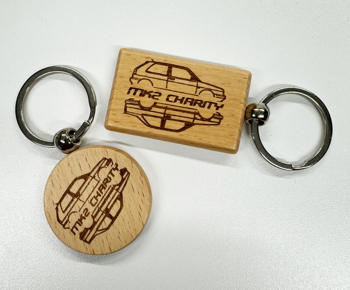 Personalisierbarer, MK2 Charity Schlüsselanhänger