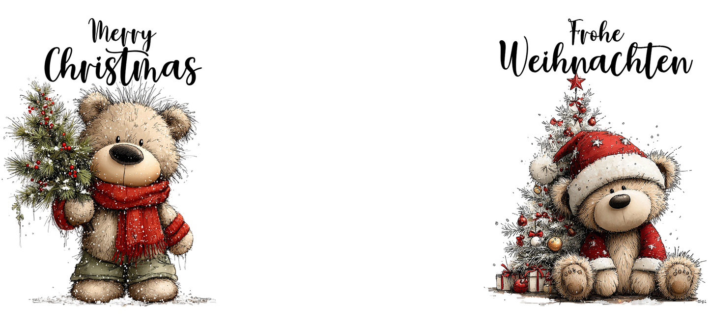 Tasse "Weihnachtsbär mit Baum"