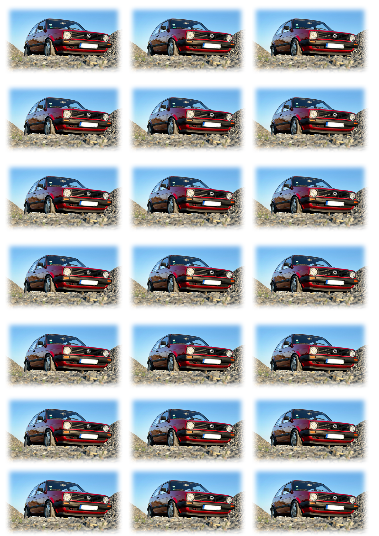 Dein Auto als coolen Sticker!