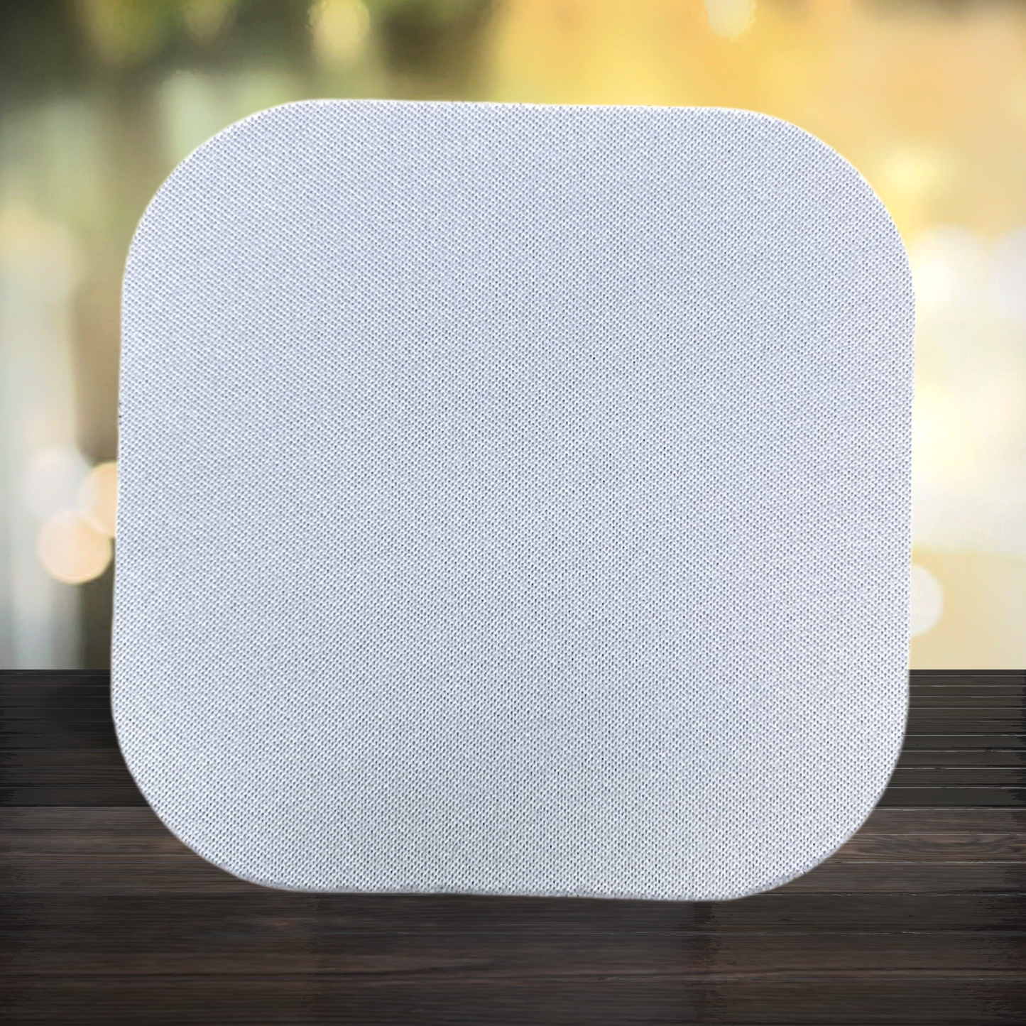 Getränke-Untersetzer mit gummierter Unterseite, einseitig bedruckt