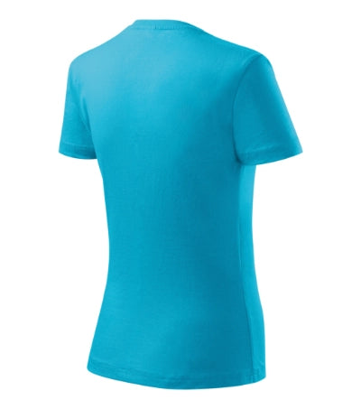 Damen-T-Shirt mit Schulwappen – Schlicht, bequem, hochwertig