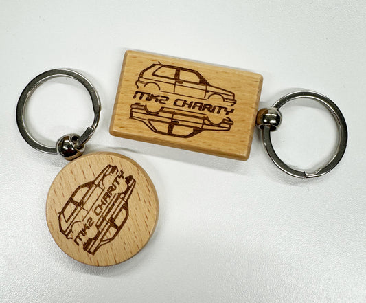 Personalisierbarer, MK2 Charity Schlüsselanhänger