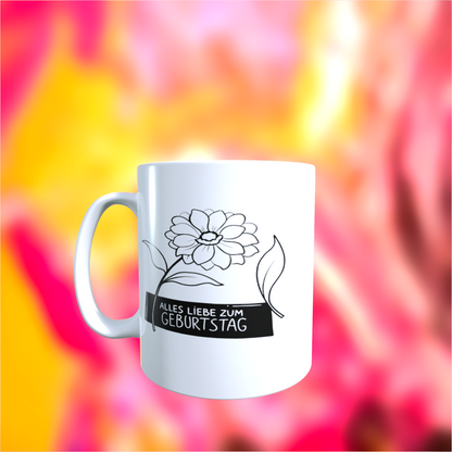 Tasse Alles Liebe zum Geburtstag