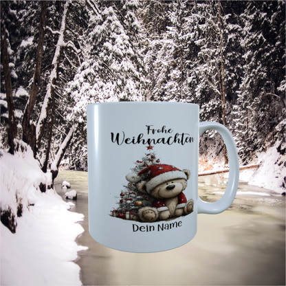 Tasse "Weihnachtsbär mit Baum"