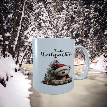 Tasse "Weihnachtsbär mit Baum"
