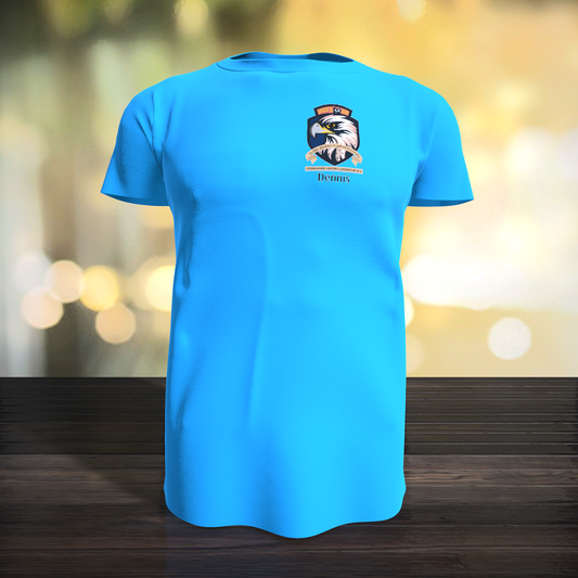 Damen-T-Shirt mit Schulwappen – Schlicht, bequem, hochwertig