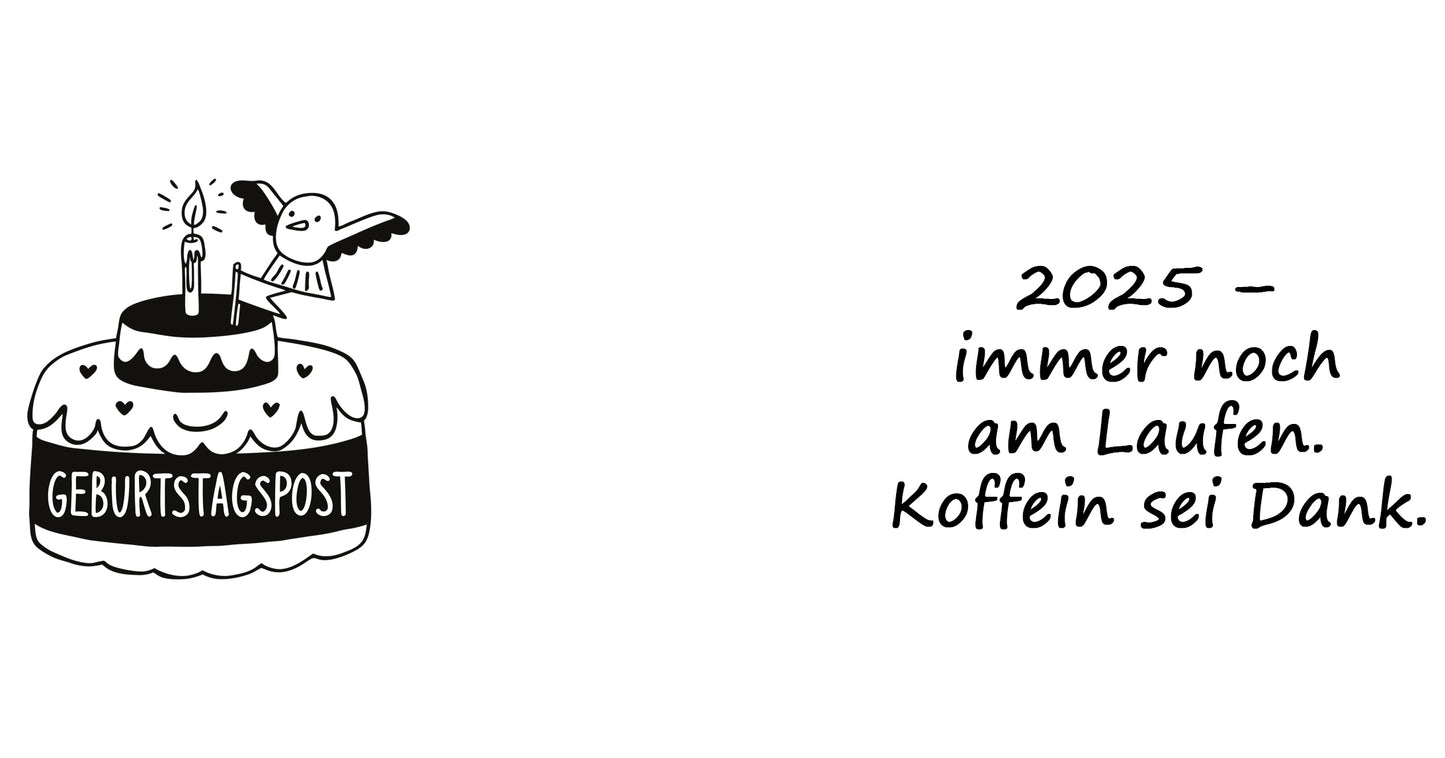 Tasse „Geburtstagspost"
