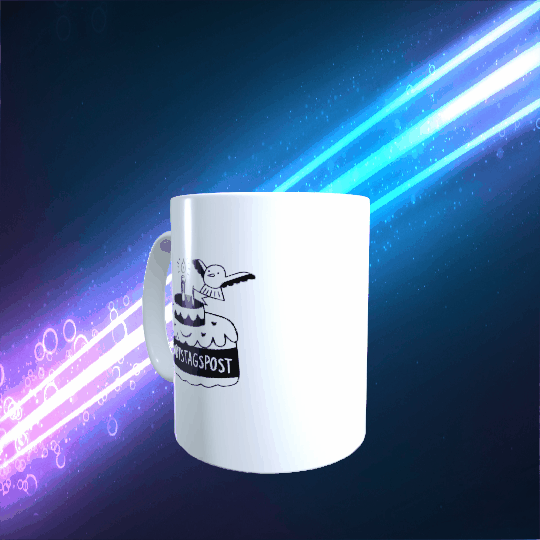 Tasse „Geburtstagspost"