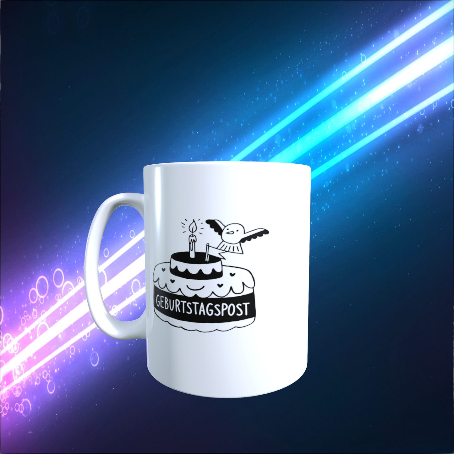 Tasse „Geburtstagspost"