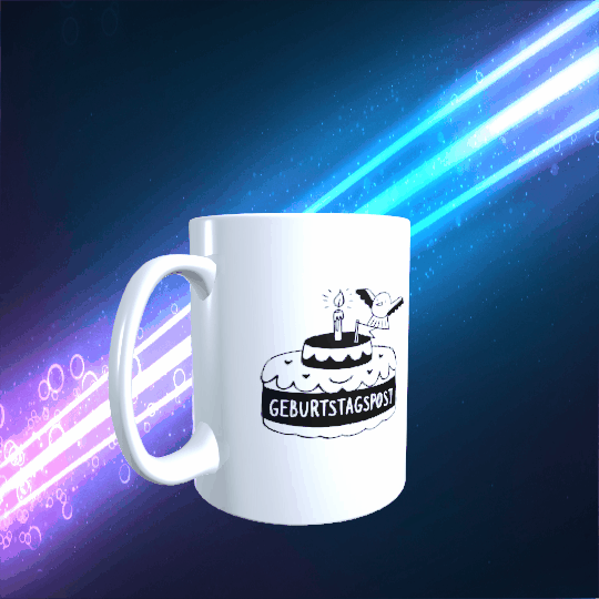 Tasse „Geburtstagspost"