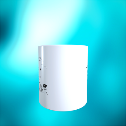 Tasse "Happy Birthday – Blumenwiese"