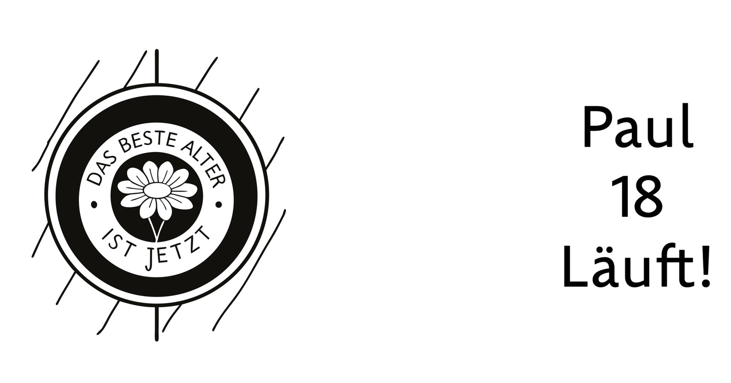 Tasse "Das beste Alter ist jetzt"