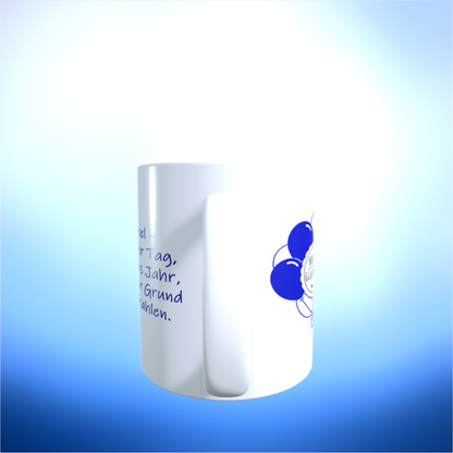 Tasse "Herzlichen Glückwunsch – Ballons"