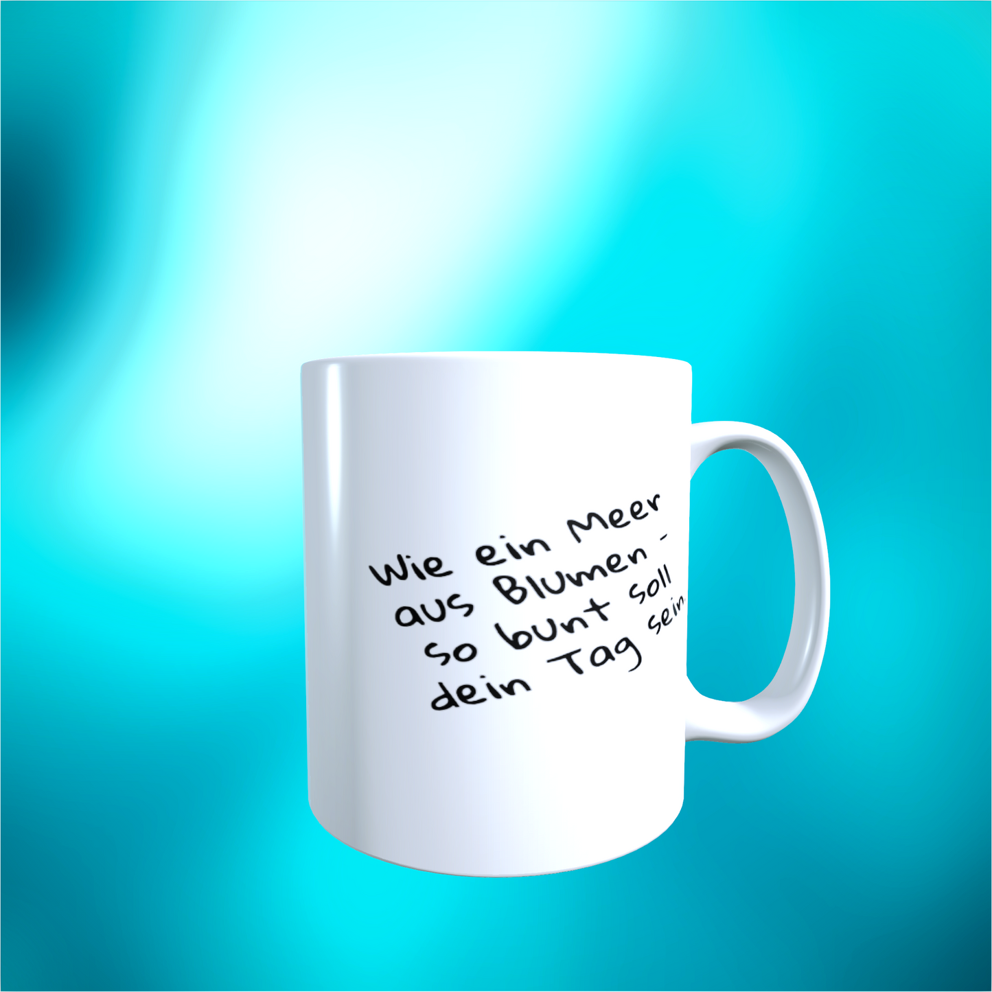 Tasse "Happy Birthday – Blumenwiese"