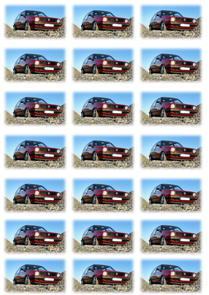 Dein Auto als coolen Sticker!