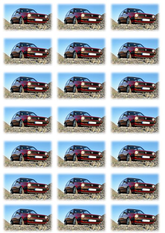 Dein Auto als coolen Sticker!