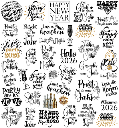 Silvester (UV-DTF Sticker)