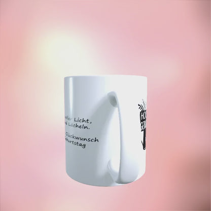 Tasse "Hoch lebe das Geburtstagskind"