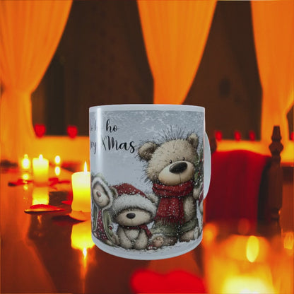 Tasse "Ho ho ho – Merry XMas Bärenfamilie"
