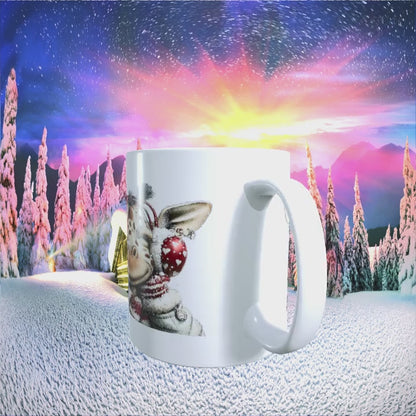 Tasse "Frohe Weihnachten – Giraffen-Edition"